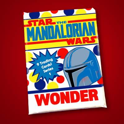 Mandalorian Wonder Bread Wax Pack series 1